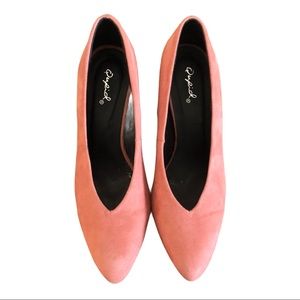 NWOT! Qupid Pink Heels Women’s Size: 6